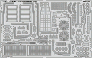 Eduard 48821 S-30M-2 Flanker extérieur ACADEMY 1/48
