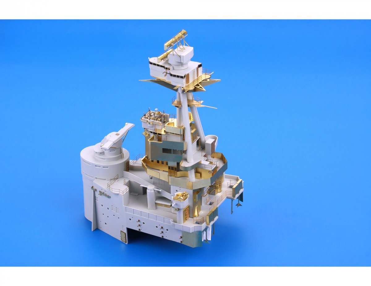 Eduard 53197 HMS Hood pt. 7 partie supérieure principale TRUMPETER 1/200 – immagine 9