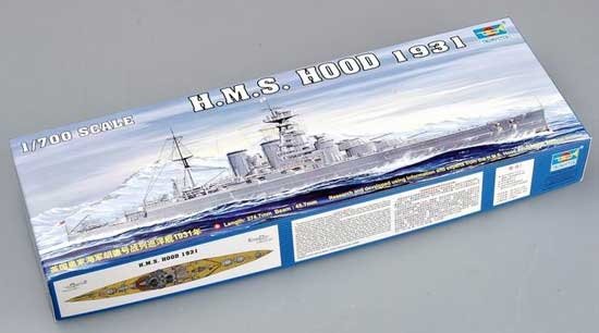 Trumpeter 05741 HMS Hood 1931 1/700 – Bild 2