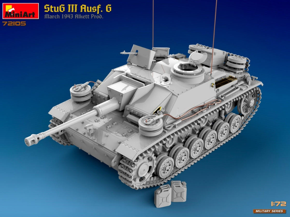 MiniArt 72105 StuG III Ausf. G Mars 1943 Prod. 1/72 – image 5