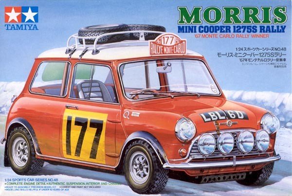 Tamiya 24048 Mini Cooper 1275S Rallye (1/24)