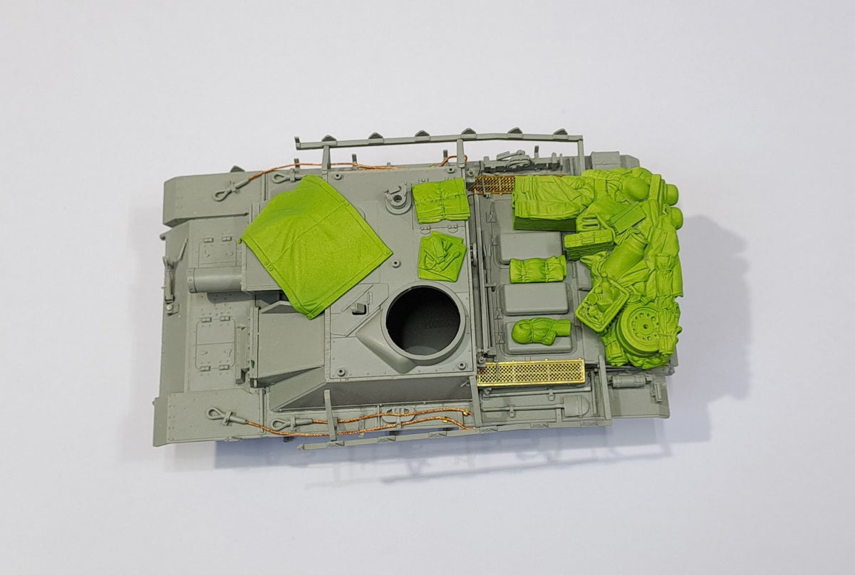 Eureka XXL ER-3573 Kit de rangement pour Sturmgeschütz III Ausf.G (Das Werk, Dragon, MiniArt, RFM, Takom) 1/35 – Bild 6