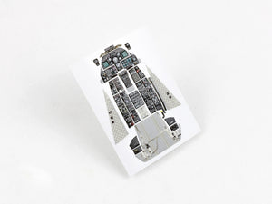 Red Fox Studio QS-32144 A-10C Thunderbolt II Intérieur complet mis à jour pour maquette Trumpeter en résine colorée 3D IP 1/32 – immagine 3