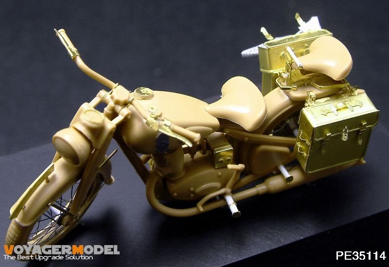 Voyager Model PE35114 DKW NZ350 MOTORCYLE for TAMIYA 35241 1/35 – zdjęcie 8
