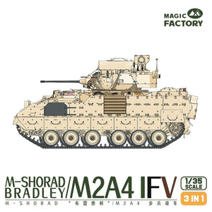 Magic Factory 2004 M-SHORAD Bradley M2A4 IFV 3-en-1 1/35 – immagine 3
