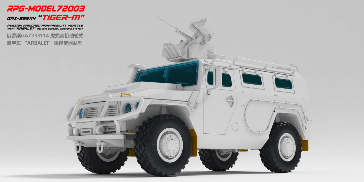 RPG Model 72003 GAZ-233114 Tiger-M w Arbalet 1/72