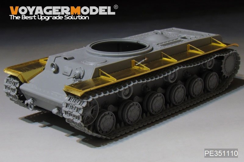 Garde-boues de char russe KV-2 de la Seconde Guerre mondiale, modèle Voyager PE351110, pour maquette TRUMPETER au 1/35  – image 7