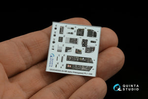 Quinta Studio QDS-48305 AV-8B Early 3D-Printed &amp;amp; coloured Interior on decal paper (Hasegawa) (Small version) 1/48 – zdjęcie 4