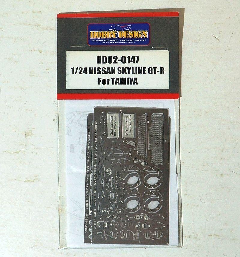 Kit de détails Hobby Design HD02-0147 Nissan Skyline GTR pour Tamiya 1/24 – image 2