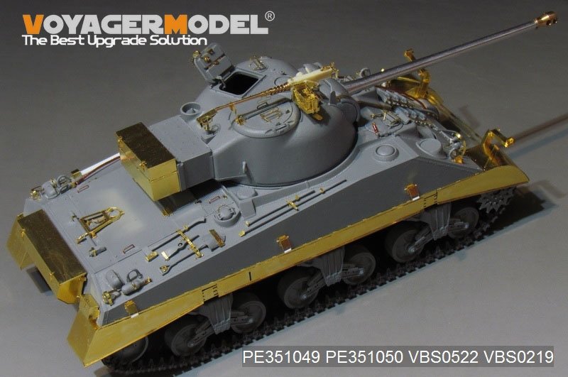Maquette Voyager PE351049B Sherman VC Firefly britannique de la Seconde Guerre mondiale (version B, canon inclus) pour RFM 5038 au 1/35 – immagine 5