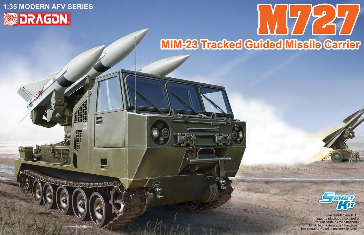 Dragon 3583 M727 MiM-23 Transporteur de missiles guidés chenillé 1/35