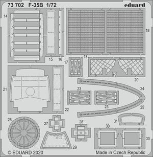 Maquette Eduard 73702 F-35B pour Italeri au 1/72 – Bild 2