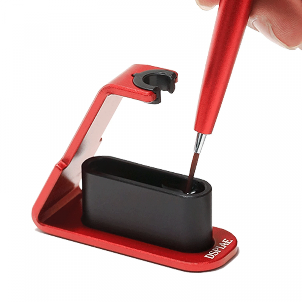 Support pour pinceaux fins DSPIAE AT-FBRD - Rouge – Bild 3