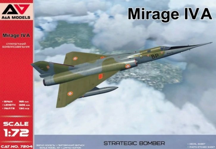 A&A Models 7204 Mirage IV A 1/72