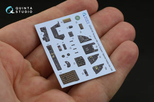 Intérieur imprimé en 3D et coloré sur papier décalcomanie Quinta Studio QD48190 Tempest Mk.II (Eduard) 1/48 – image 10