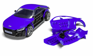 Airfix 6054 QUICKBUILD Audi TT Coupé - Bleu – image 3