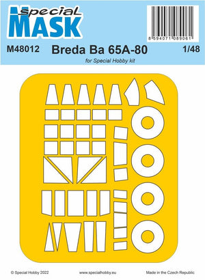 Maquette Special Hobby M48012 Breda Ba 65A-80 (pour kit Special Hobby) 1/48