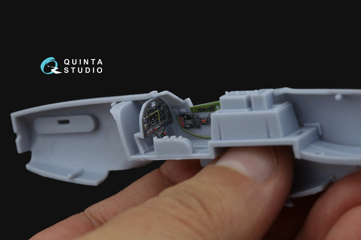 Quinta Studio QD72140 P-51D late 3D-Printed coloured Interior on decal paper (Airfix) 1/72 – zdjęcie 6