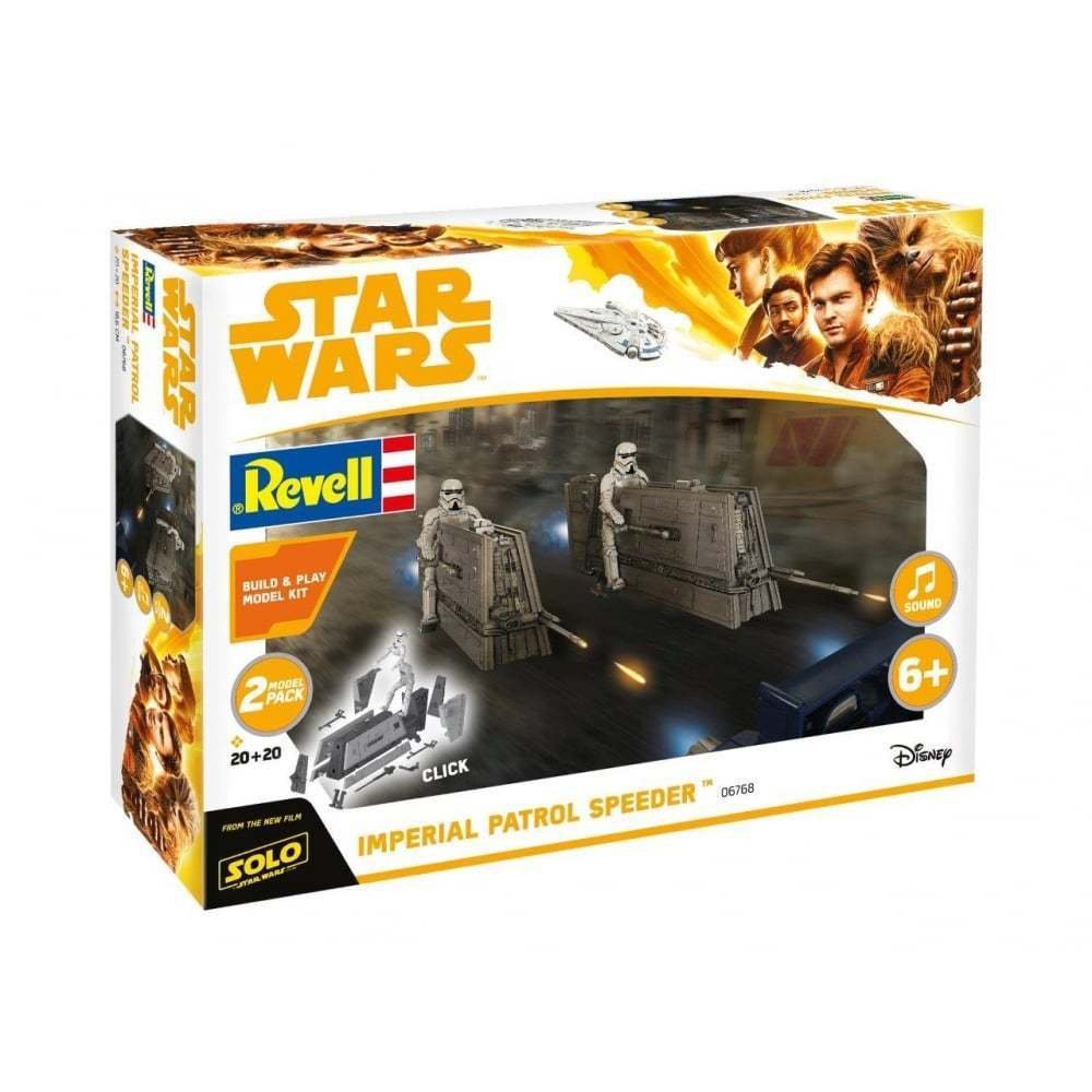 Revell 06768 Maquette à construire/jouer du Speeder de patrouille impérial au 1/28