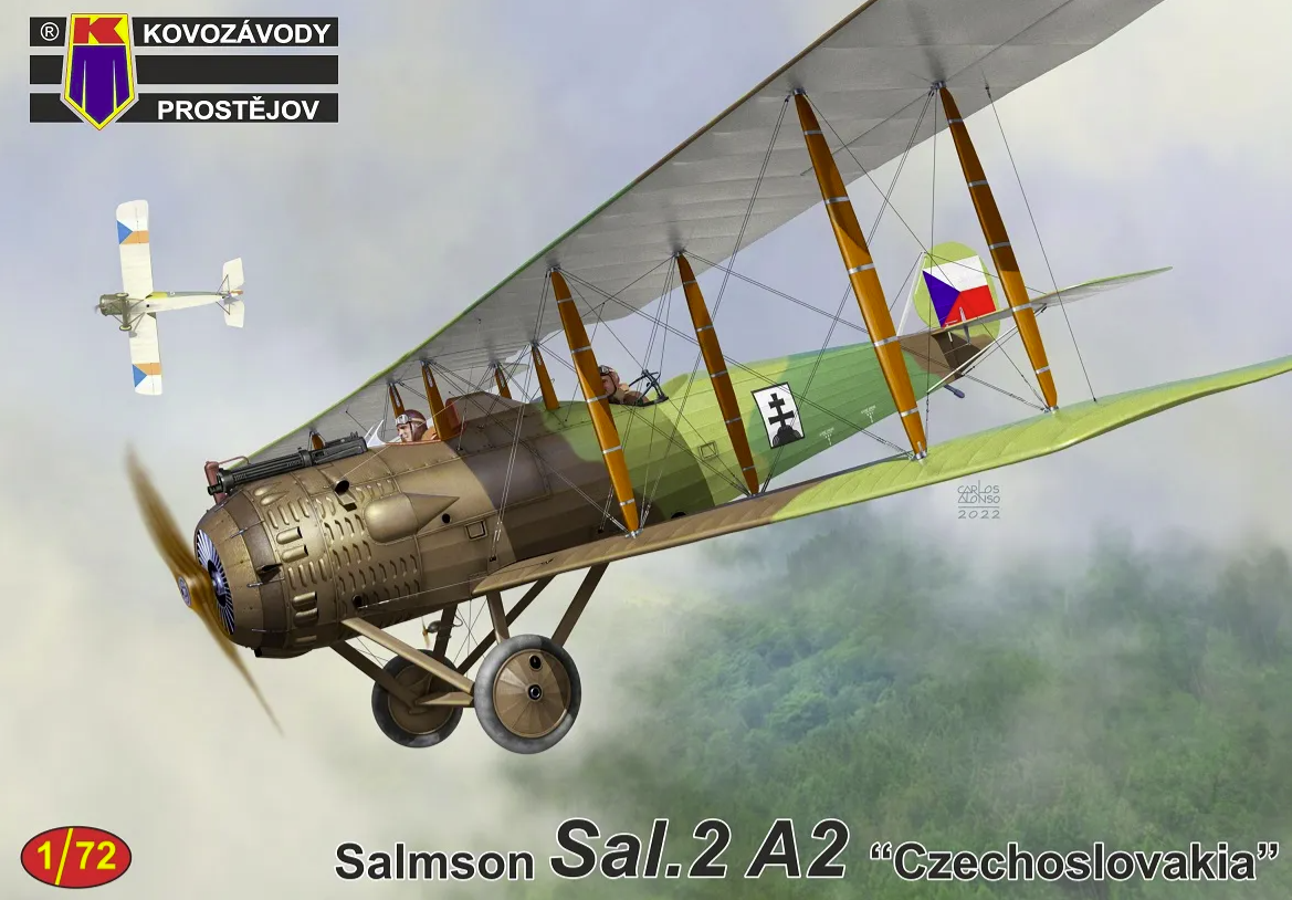 Kovozavody Prostejov KPM0324 Salmson Sal.2A2 "Tchécoslovaquie" 1/72