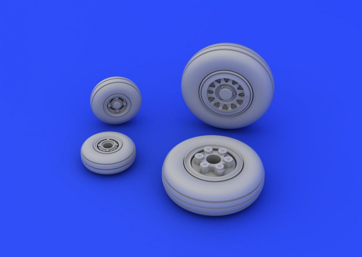 Roues Eduard 672067 JAS-39 1/72 (REVELL) – immagine 3