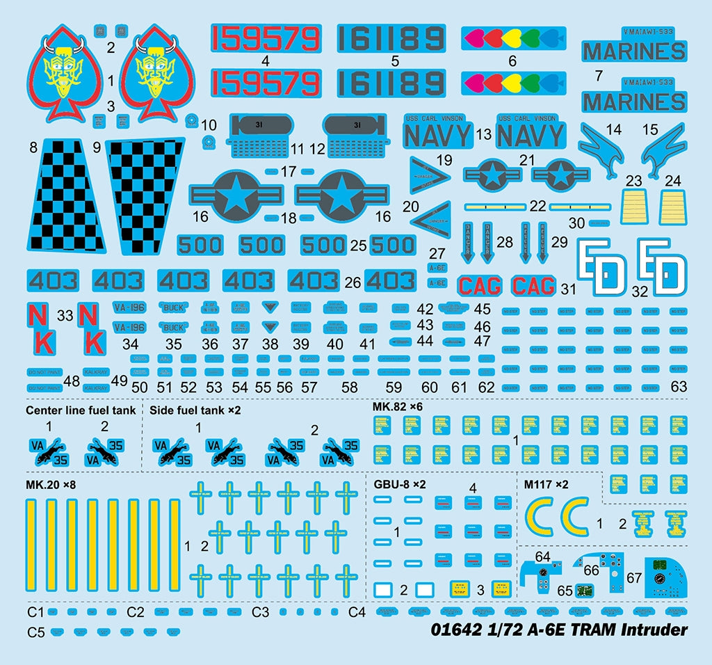 Trumpeter 01642 A-6E TRAM Intruder 1/72 – image 6