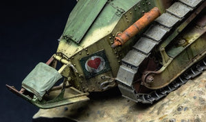 Maquette Meng TS-011 CHAR LÉGER FRANÇAIS FT-17 (TOURNE RIVETÉE) (1/35) – Bild 10