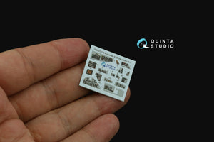 Quinta Studio QDS-72173 Blackburn Buccanneer S.2B Late 3D-Printed &amp;amp; coloured Interior on decal paper (Airfix) (small version) 1/72 – zdjęcie 6