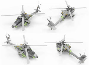 Takom 2604 AH Mk. 1 Hélicoptère d&amp;#39;attaque Apache 1/35 – immagine 2