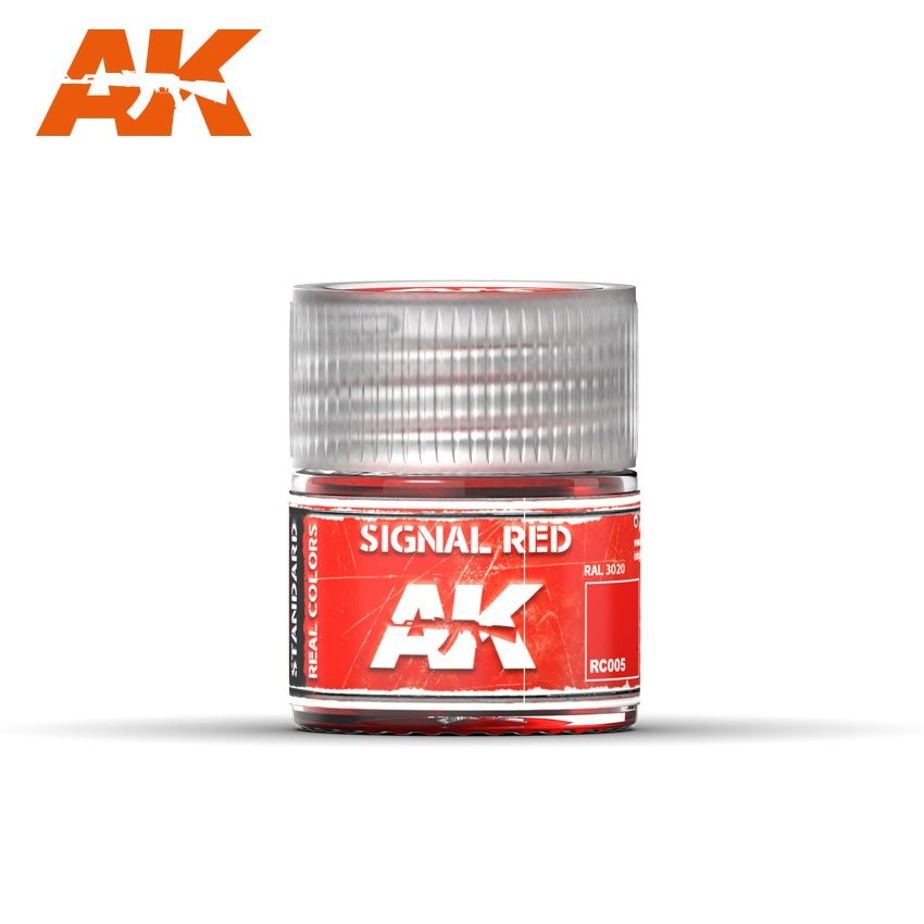 AK Interactive RC005 SIGNAL ROUGE 10 ml