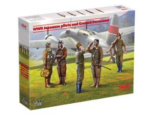ICM 48053 Pilotes et personnel au sol japonais Seconde Guerre mondiale 1/48  – immagine 2