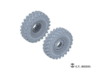 Roues lestées pour camion russe URAL-4320 (impression 3D) ET Model P35-116, compatibles avec la maquette TRUMPETER au 1/35 – Bild 5