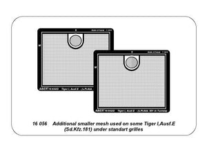 Filets à mailles fines supplémentaires Aber 16056 pour Tiger I 1/16 – image 5
