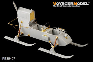 Maquette Voyager PE35457 Aerosan soviétique RF-8/GAZ-98 de la Seconde Guerre mondiale pour TRUMPERTER 02322 1/35 – image 4