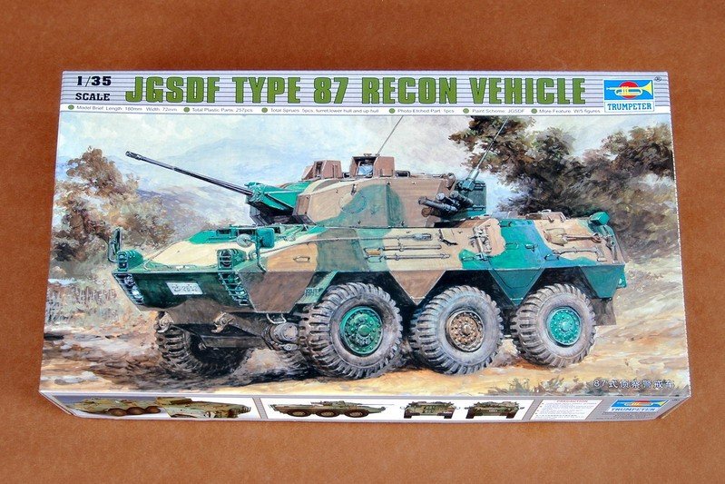 Trumpeter 00327 Véhicule de reconnaissance JGSDF Type 87 (1/35) – image 2