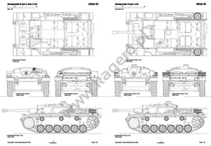Kagero 7097 Sturmgeschütz III A, B, F, F L43, F/8, G EN/PL  – image 3