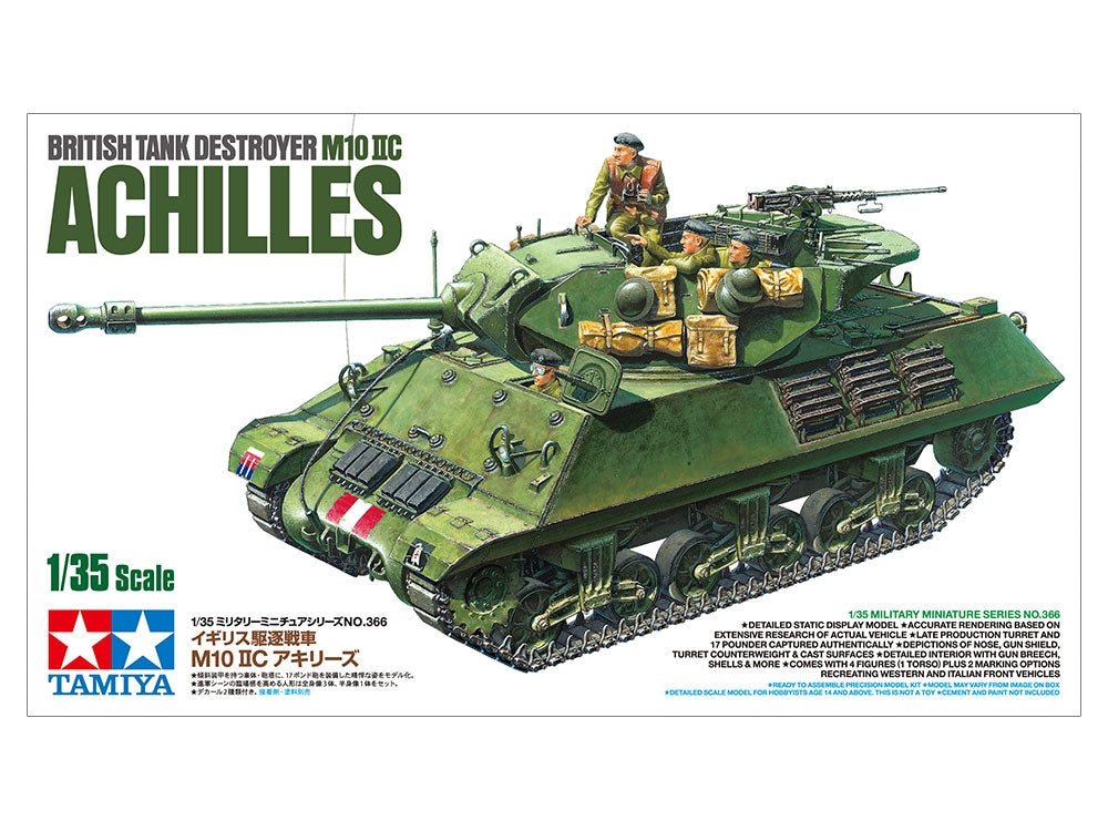 Tamiya 35366 Chasseur de chars britannique M10 II C 17pdr SP Achilles 1/35 – immagine 2