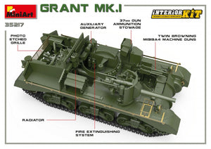 MiniArt 35217 Grant Mk.I avec intérieur 1/35 – image 3