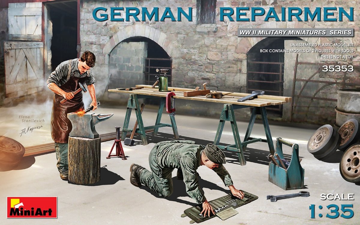 Miniart 35353 RÉPARATEUR ALLEMAND 1/35