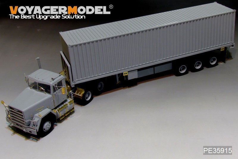 Modèle Voyager PE35915 Tracteur américain moderne M915/Remorque M872 (modèle de base) pour TRUMPETER 1/35 – image 2