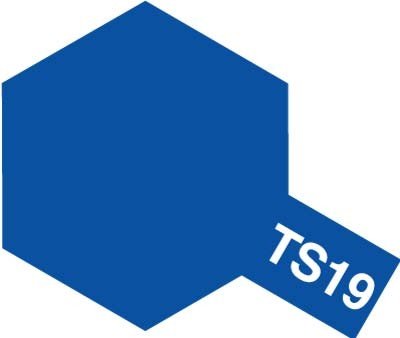 Tamiya TS19 Bleu Métallisé (85019)