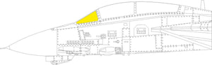 Pare-brise Eduard EX988 F-14B TFace GWH 1/48