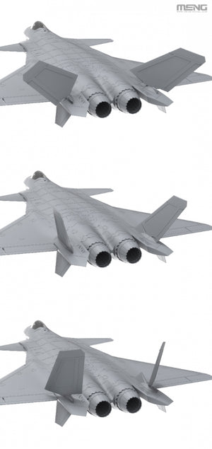 Meng LS-002 Chasseur furtif chinois J-20 1/48 – image 13