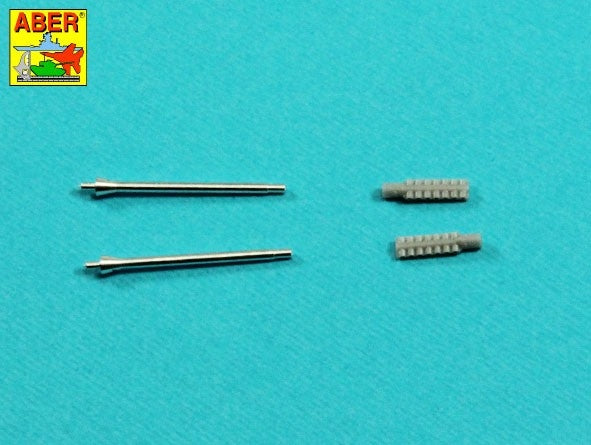 Aber 35L-342 Deux canons antiaériens allemands de 3 cm Flak 103 pour chars « Kugelblitz » / Set of two 3cm Flak 103 barrels for German anti-aircraft tanks « Kugelblitz » 1/35 – image 4
