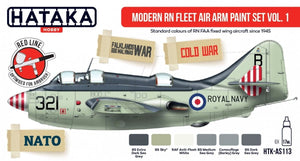 Coffret de peinture Hataka HTK-AS113 Modern RN Fleet Air Arm, volume 1, 6 x 17 ml – Bild 2