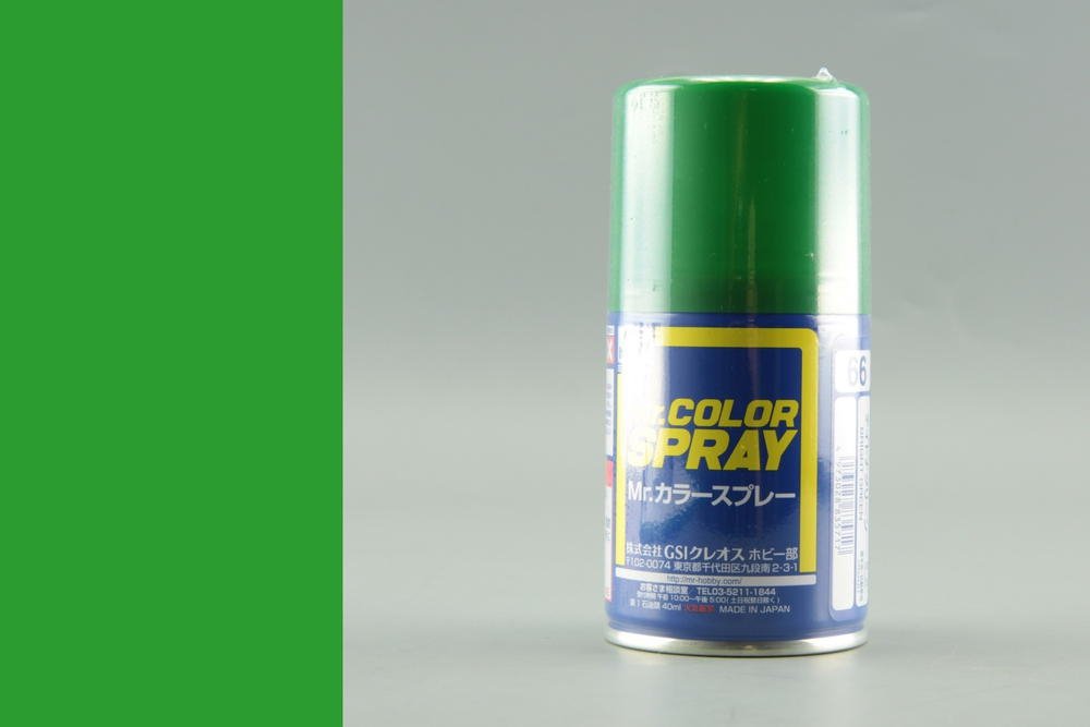 Mr.Hobby S-066 Vert vif - Spray (brillant)