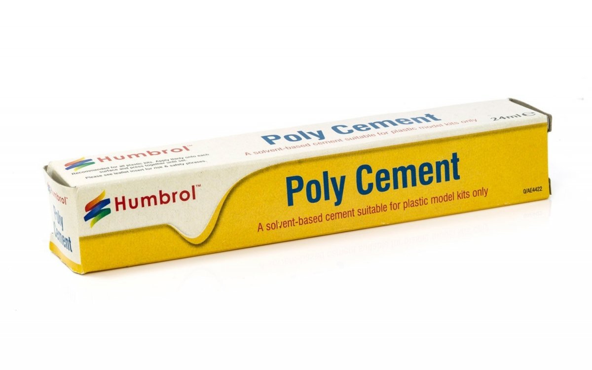 Colle à modeler Humbrol AE4422 Poly Cement, tube de 24 ml