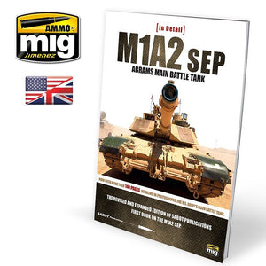 Munitions du char de combat principal M1A2SEP Abrams de Mig Jimenez 5950 (en anglais)