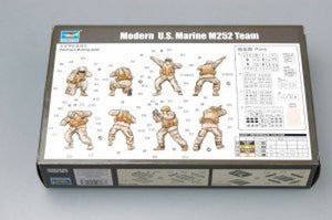 Trumpeter 00423 Équipe de mortier M252 des Marines américains modernes (1/35) – immagine 3