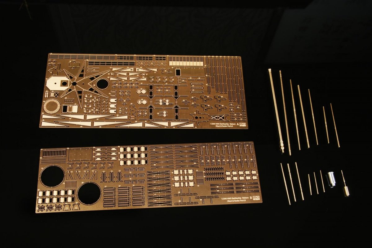 MK1 Design MD-20010 HMS Nelson DX Pack 1/200 – Bild 6
